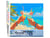 Peinture par Numéro Figured'Art - Toast de plage - Kit de Loisir Créatif DIY Numéro d'Art Complet - 40x50cm sans châssis en bois