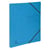 Classeur 2 anneaux 15mm carte lustrée imprimée - A4 - Turquoise - x 10 - Exacompta