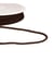 Bobine 30m cordon tressé 4,5mm marron