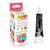 Colorants naturels pourpre-orange-bleu + Stylo de glaçage noir