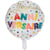 Ballon Aluminium Hélium Anniversaire Ballon Multicolore - Ø 45 cm