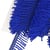 Planchette 25m Frange déco non lavable Bleu roy 32mm