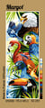 Canevas Pénélope Antique Pêle mêle oiseaux 25x60cm