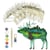 Kit en bois 3D à peindre Cerf Creatifwood