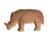 Figurine Rhinocéros en bois - Wudimals