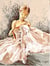 Canevas antique Danseuse 40x50cm