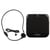 Mini Haut-Parleur Amplificateur Avec Microphone Et Radio FM Blanc Noir YONIS