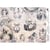 Feuille papier calque, papier velin scrapbooking Fabrika Decoru 30 x 42 cm DANSE RETRO 0253