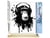 Peinture par Numéro Figured'Art - Gorilla et Casque - Kit de Loisir Créatif DIY Numéro d'Art Complet - 40x50cm toile roulée + châssis en bois à monter