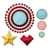 Matrices de découpe - Rosettes - Dies Thinlits - Tim Holtz - Sizzix