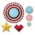 Matrices de découpe - Rosettes - Dies Thinlits - Tim Holtz - Sizzix