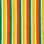 Tissu Viscose gaufré Rayé orange et vert sur fond Blanc