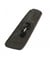 Carte de 1 boutons baguette 40mm - Distrifil Marron