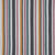 Tissu Double Gaze fil teinté Rayures noir et rose sur fond Blanc