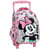 Sac à dos à roulettes Minnie rose 30 CM Maternelle