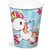 8 Gobelets Licorne Kawaïï