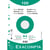 Paquet 100 fiches sous film - bristol quadrillé 5x5 perforé- 210x297mm - Blanc - x 10 - Exacompta