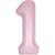 Ballon Géant Rose Mat - Chiffre 1