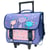 Cartable à roulettes Lililou Chat Friends 38 CM Haut de Gamme