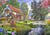 Puzzle 500 pièces - Peaceful Sunday - Bluebird Puzzle