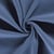 Tissu Molleton Sweat uni Bleu indigo