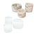 Siliconen mal set - Bloempotten rond (ø 8cm x 5cm + ø 9cm x