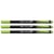 Lot de 3 stylos feutres fineliner BIC Intensity pointe fine 0,4 mm - Vert clair