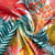 Tissu Coton imprimé Rio jungle exhubérante sur fond Blanc