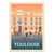 Affiche 30 x 40 cm - Toulouse Place du Capitole - Olahoop Travel Posters