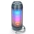 Enceinte Waterproof Bluetooth LED Autonomie 2H Radio FM TWS Aux MP3 Gris YONIS