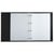 Reliure registre 32x26cm 4 anneaux avec recharge Conseil d'Administration - Noir - Exacompta