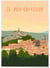 Affiche ville Le Puy-en-Velay | A3 : 29,7x42cm
