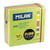 Bloc 400 notes adhésives couleurs Fluo 76 x 76 mm (vert, multicolore)