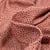 Tissu Jersey Viscose Emma Ecailles sur fond Terracotta