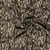 Tissu Satin Velvet Kaïra camouflage artistique Noir sur fond Beige sable