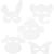 Masques à colorier - Animaux - 16 pcs