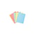 Paquet de 50 chemises 2 rabats SUPER 210 - 24x32cm - Couleurs assorties - x 5 - Exacompta