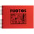 Album à spirales 50 pages noires Musicart - Rouge - Exacompta
