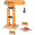 Grue pivotante en bois - Goki