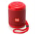 Enceinte Bluetooth HiFi Portable TWS Subwoofer FM AUX TF USB Appels Mains-Libres Rouge YONIS