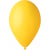 10 Ballons Jaune Mat Ø30cm