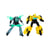 Transformers EarthSpark Cyber Combiner - Pack 2 figurines Bumblebee & Mo Malto 13 cm