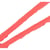 Bobine tresse réfléchissante 25m rose orang fluo