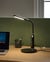 Lampe de Bureau Noire en Silicone et Acier 38 cm à LED Bras Pliable Variateur d'Intensité Lumineuse et Température Commande Tactile