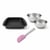 Set de 4 ustensiles de pâtisserie moule à gâteaux bols et spatule Spécial créative Spécial créative Zenker  Spécial créative