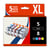 Pack compatible PGI-5/CLI-8 5 cartouches - 123CONSOMMABLES