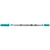 Lot de 6 marqueurs à alcool double pointe TOMBOW ABT PRO 373 bleu mer