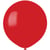 10 Ballons Rouge Mat Ø48cm