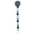 Attache tétine silicone bleu marine - Nattou