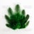 Plumes embelissement décoration scrapbooking Fabrika Décoru VERT 012